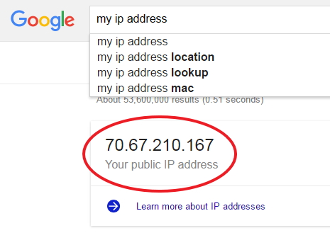 google address ipv4 exclude visits analytics own string numbers known different very but