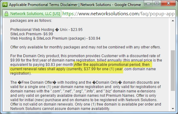 The Truth About Domain Name Pricing Is In The Fine Print See How Support